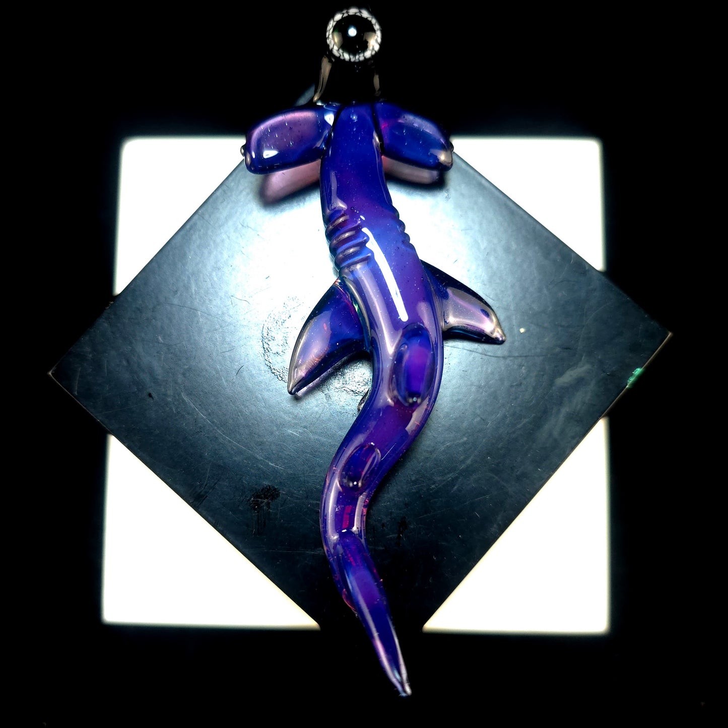 Stargazer hammerhead pendant