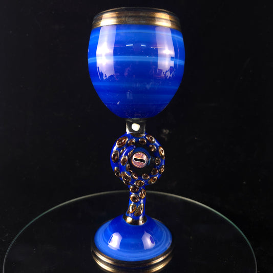 Octopus themed wineglass