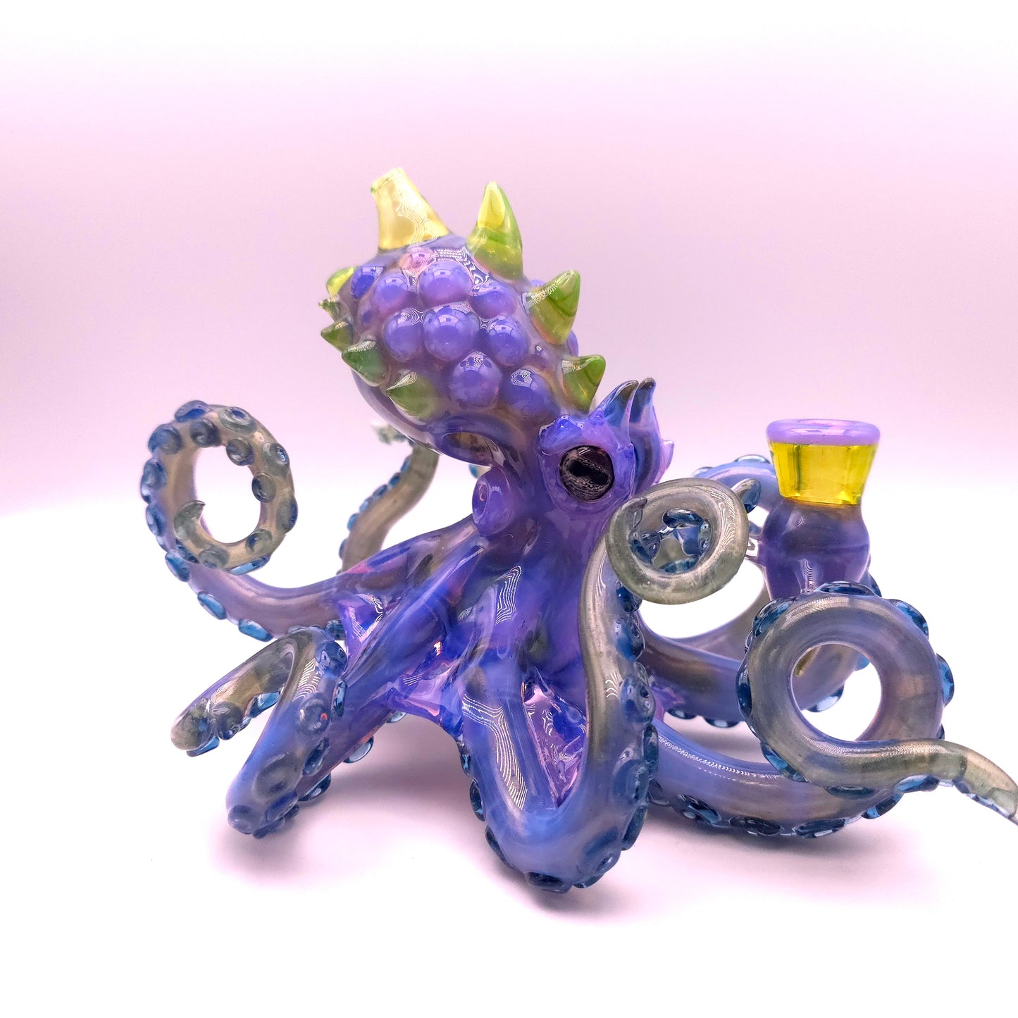 Neo opal over jackpot octopus sculpture