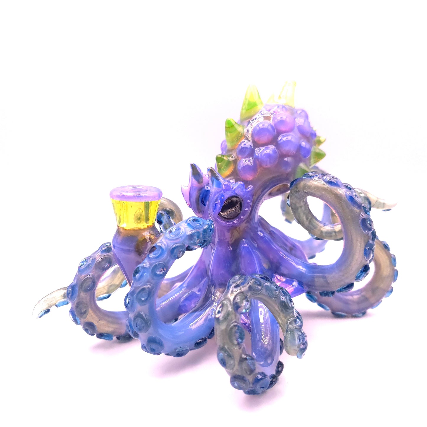 Neo opal over jackpot octopus sculpture