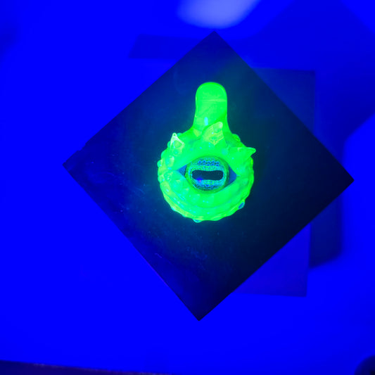 Ion uv octopus eye pendant