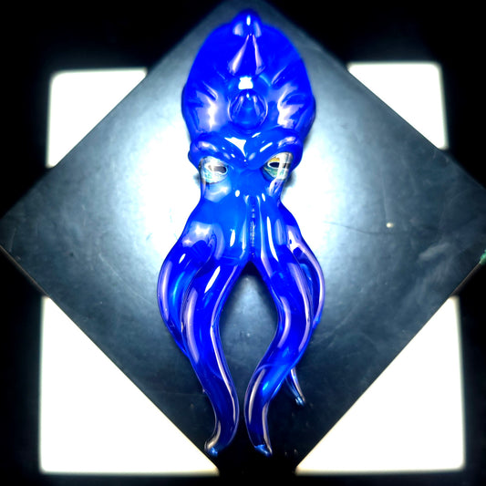 Neptune Cthulhu head pendant