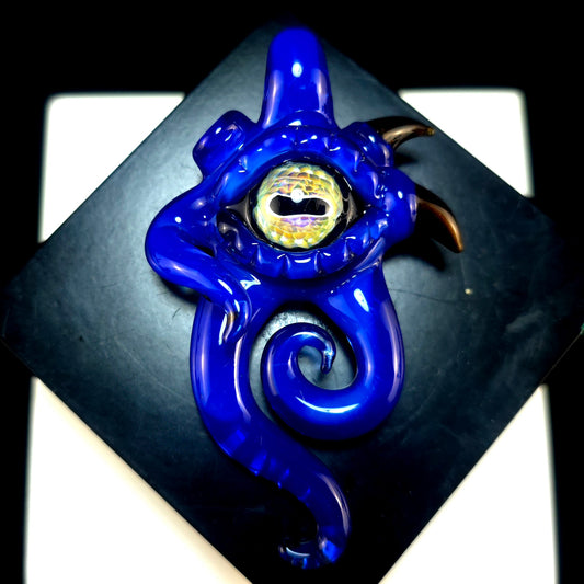 Neptune octopus eye pendant