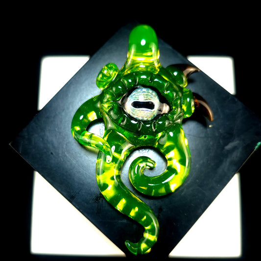 Ion octopus eye pendant