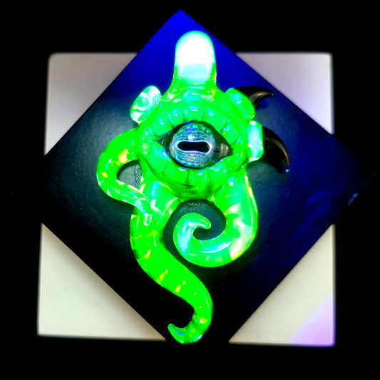 Ion octopus eye pendant
