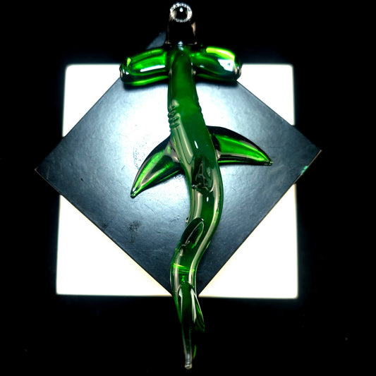 Plantfibian hammerhead pendant