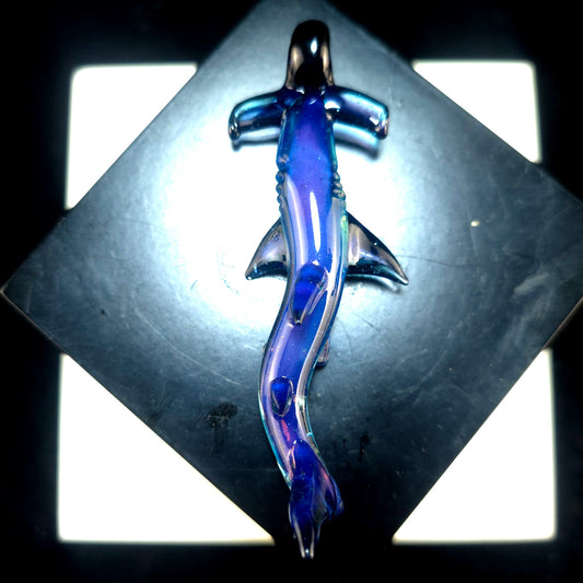 Mini atomic over stargazer hammerhead pendant