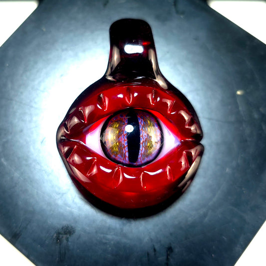 Karma dragons eye pendant