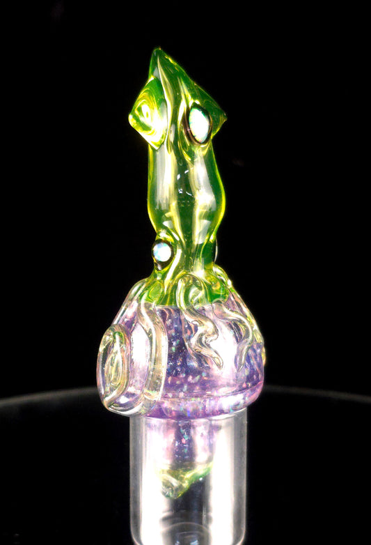 Ion and crushed opal over royal jelly squid spinner cap