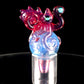 Karmaline and crushed opal over metaterrania octopus cap