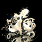 Lotus white octopus with opal eyes