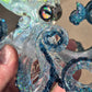 Full crushed opal octopus sculpture