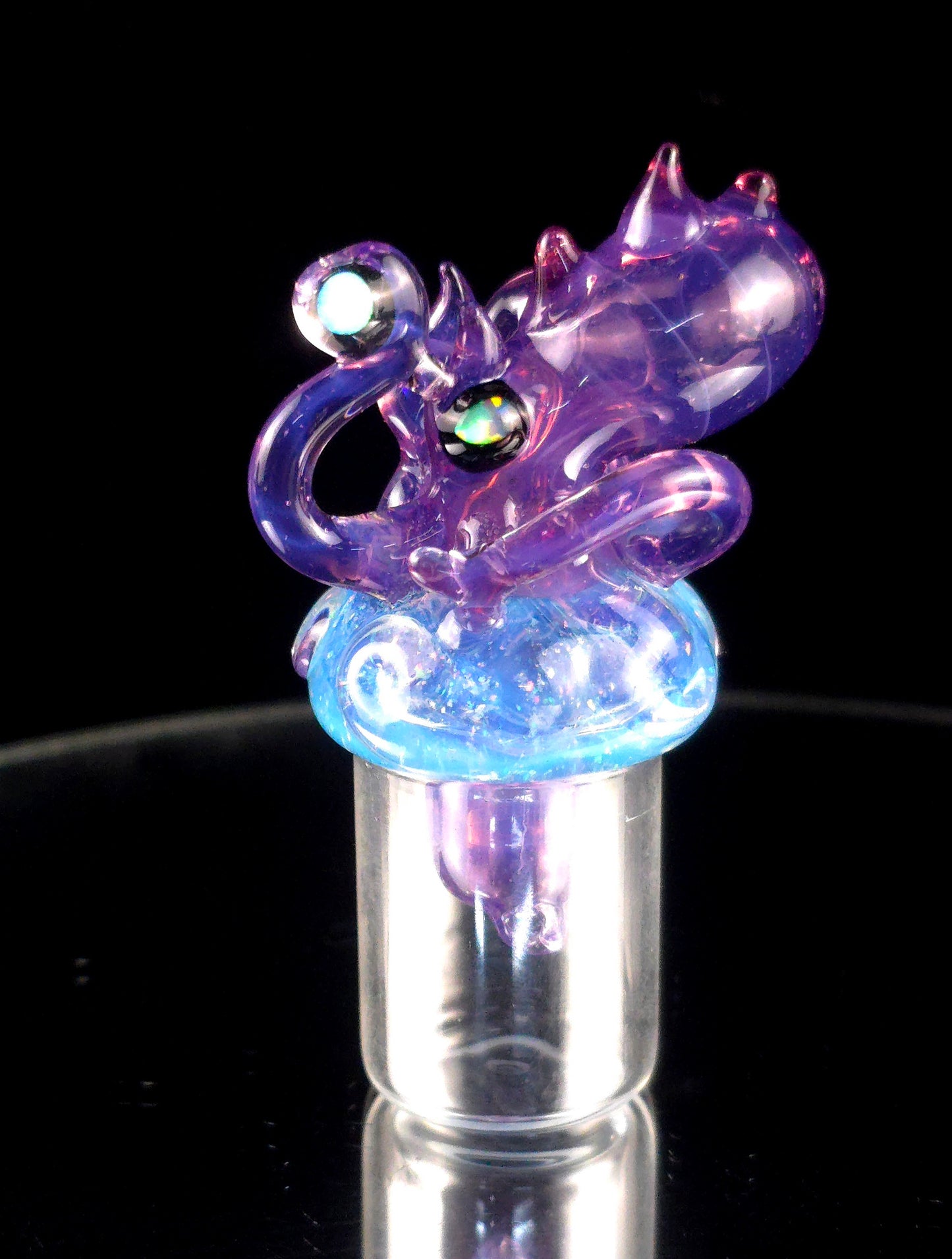 Metaterrania crushed opal and stargazer spinner cap